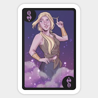 Card Collection: Queen of Hearts-Sammie Sticker